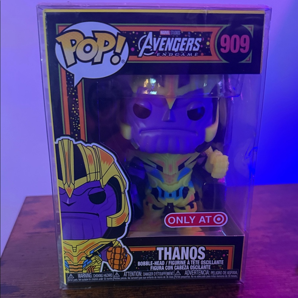 Funko Pop! Avengers Thanos in Purple and Gold